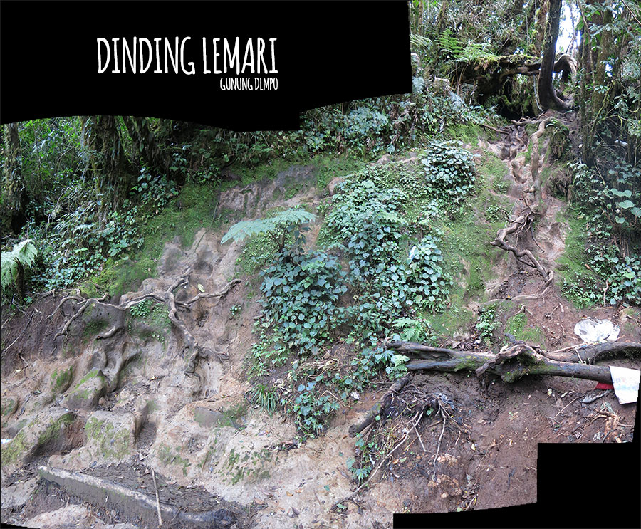 dinding lemari 1 - [Catper Dempo #4] - Dinding Lemari gunung Dempo