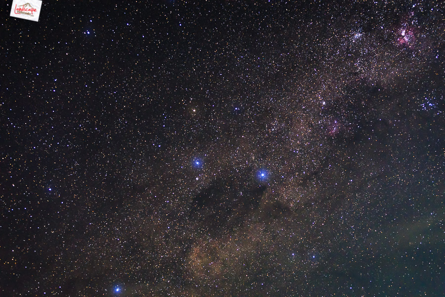 Milky Way Welcoming Party 2017 - crux dan carina nebula