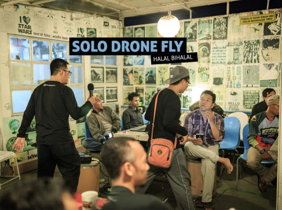 Solo Drone Fly Halal Bihalal